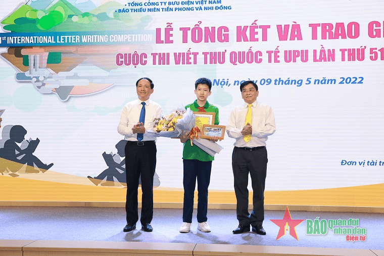 Tổng kết và trao giải Cuộc thi viết thư quốc tế UPU lần thứ 51 năm 2022