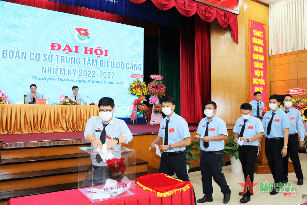 Đại hội Đoàn cơ sở Trung tâm Điều độ cảng (Tổng công ty Tân Cảng Sài Gòn) nhiệm kỳ 2022-2027