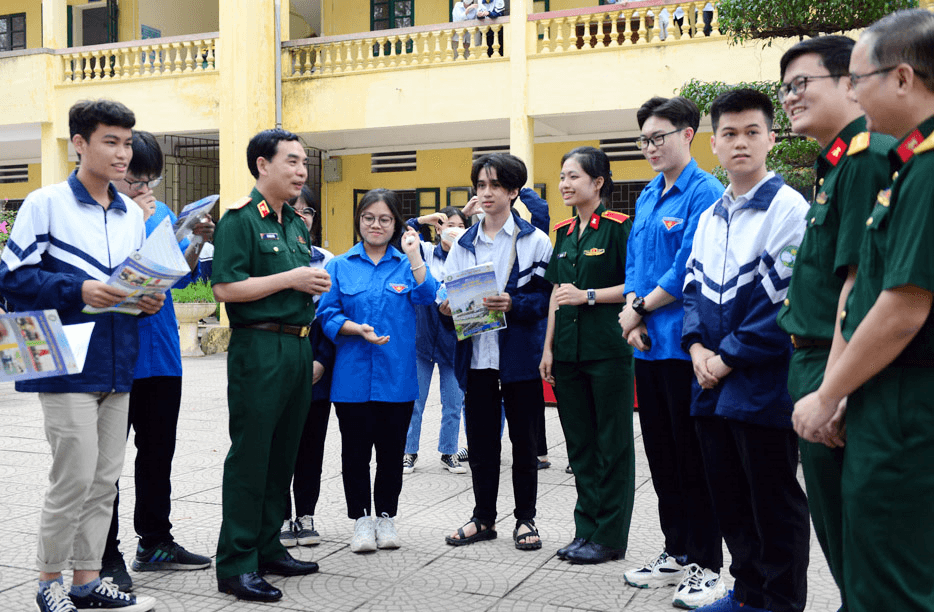 Thêm quyết tâm trở thành học viên quân đội