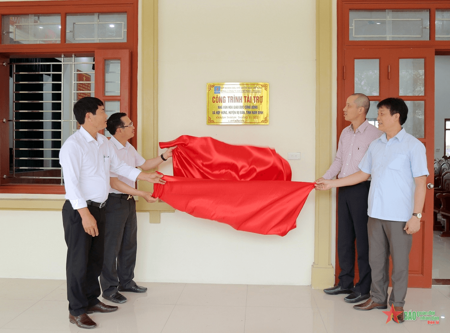 Petrovietnam/PV GAS khánh thành nhà văn hóa giáo dục cộng đồng