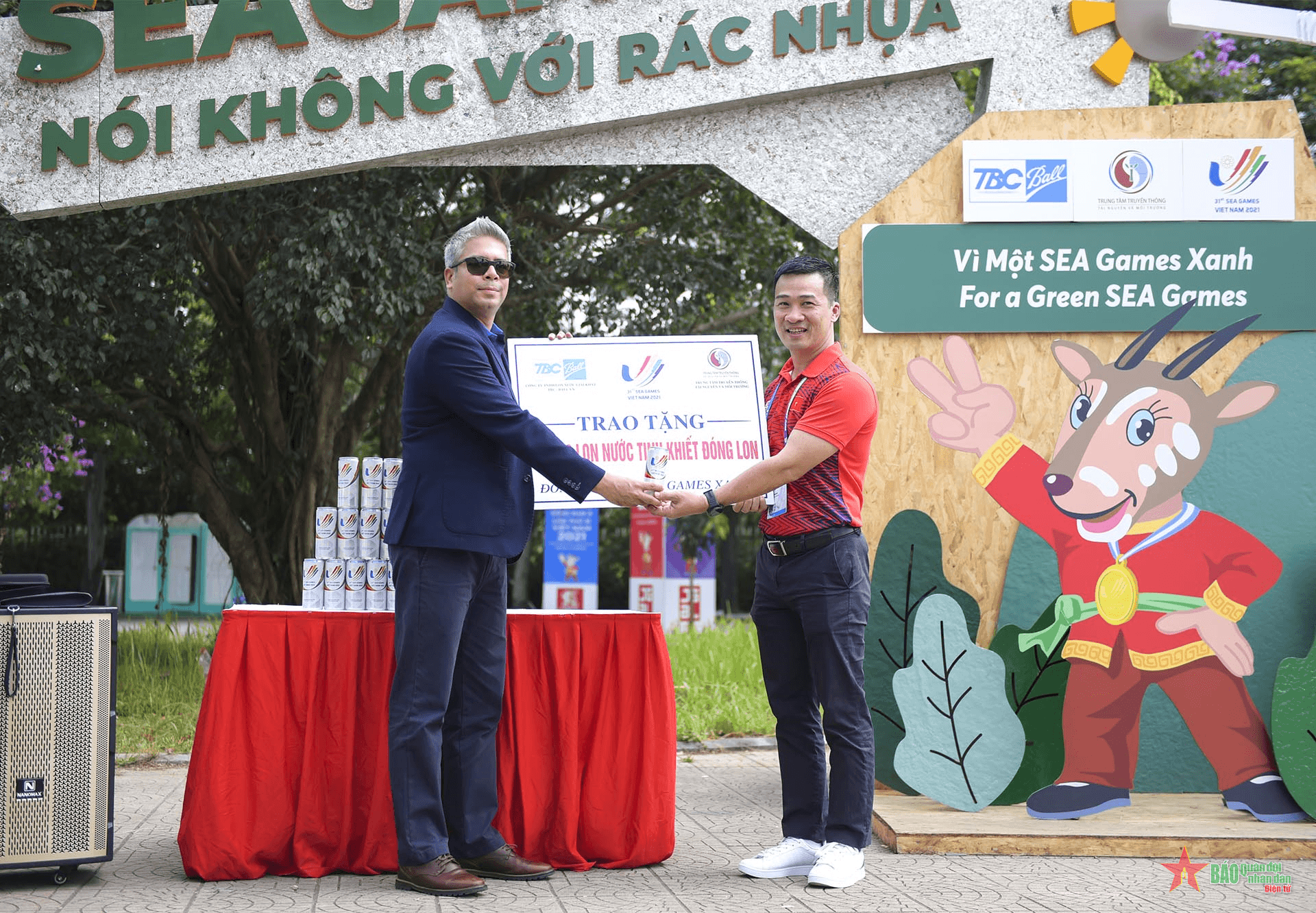 100.000 sản phẩm đồ uống vỏ nhôm được cung cấp miễn phí tại SEA Games 31