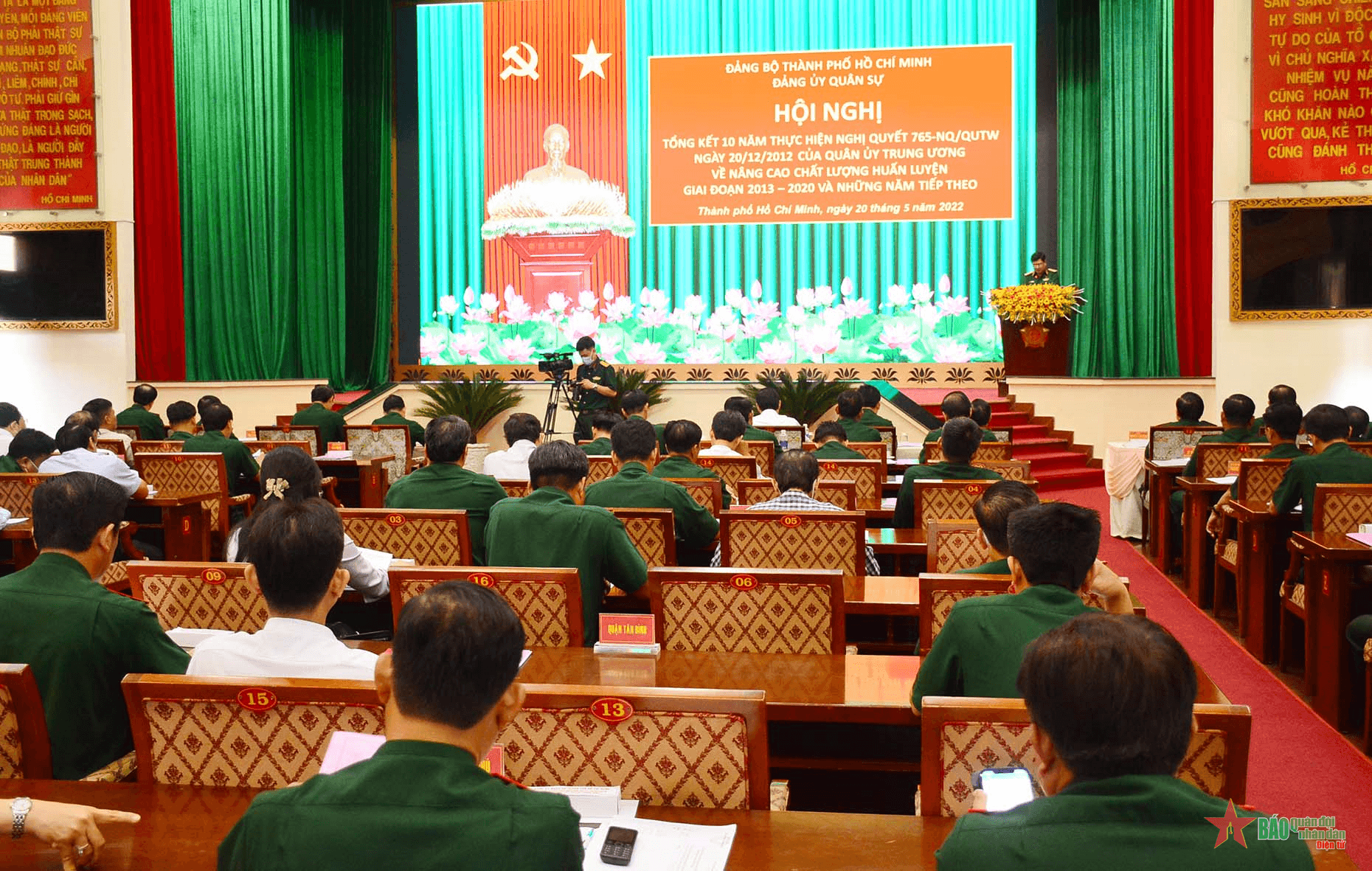 Đảng ủy, Bộ tư lệnh TP Hồ Chí Minh tổng kết 10 năm thực hiện Nghị quyết số 765-NQ/QUTW