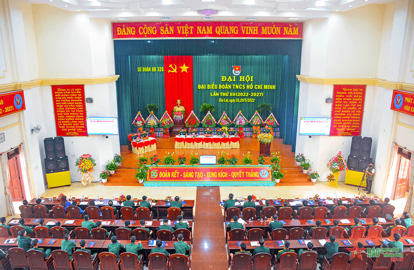 Sư đoàn 320 khai mạc Đại hội đại biểu Đoàn TNCS Hồ Chí Minh lần thứ XII