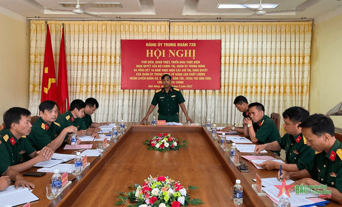 Trung đoàn 726 (Binh đoàn 16): Kiểm tra các khoa mục huấn luyện đạt 76% khá, giỏi