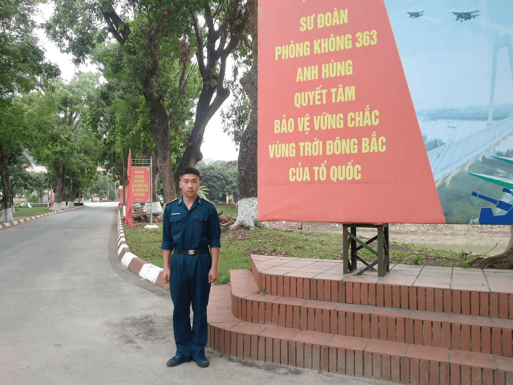 Binh nhất Nguyễn Hoàng Việt không tham của rơi