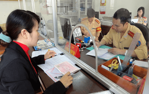 Công an xã được cấp đăng ký, biển số xe từ ngày 21-5