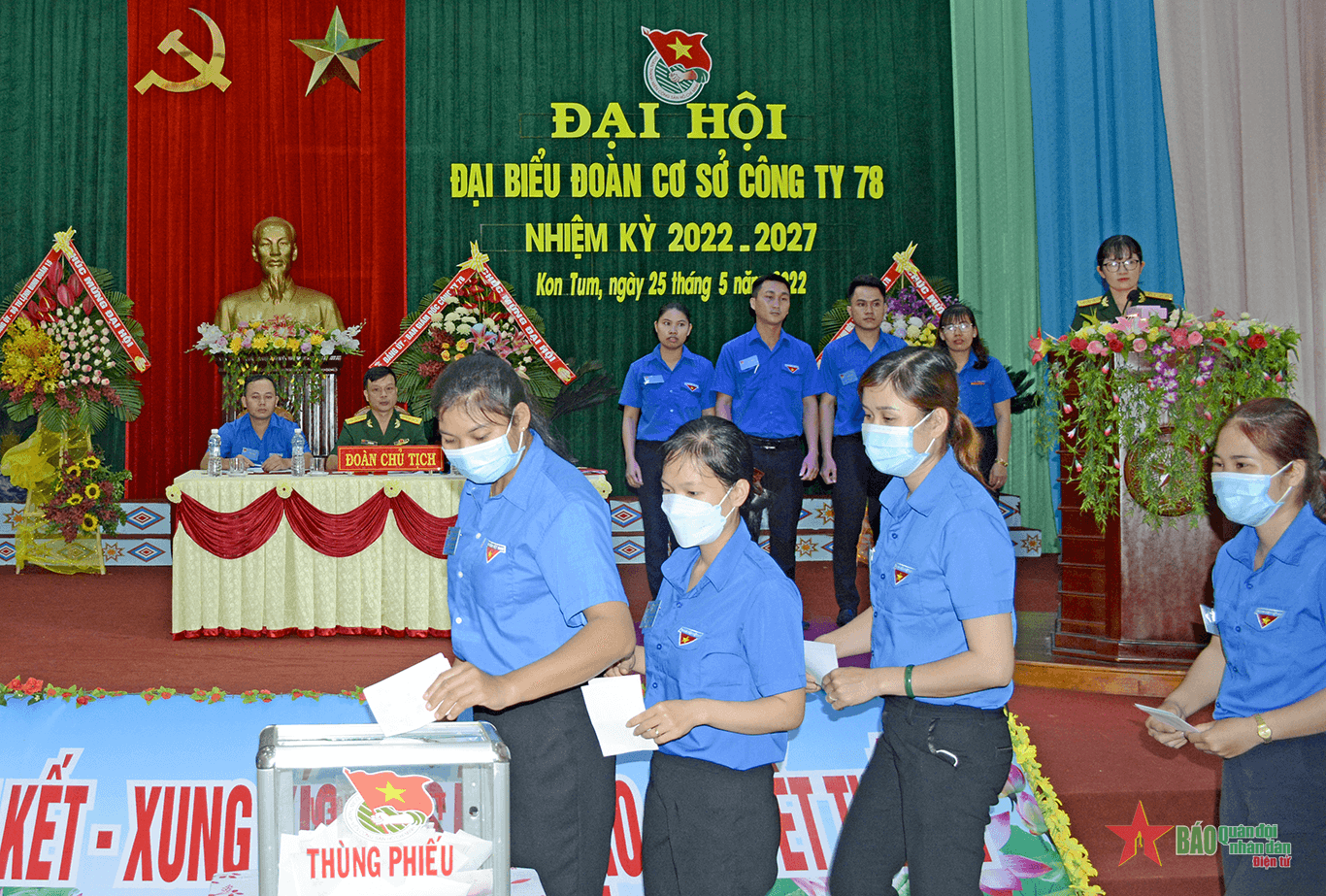 Tuổi trẻ Công ty 78 phát huy vai trò xung kích, tình nguyện trên vùng biên giới Mô Rai