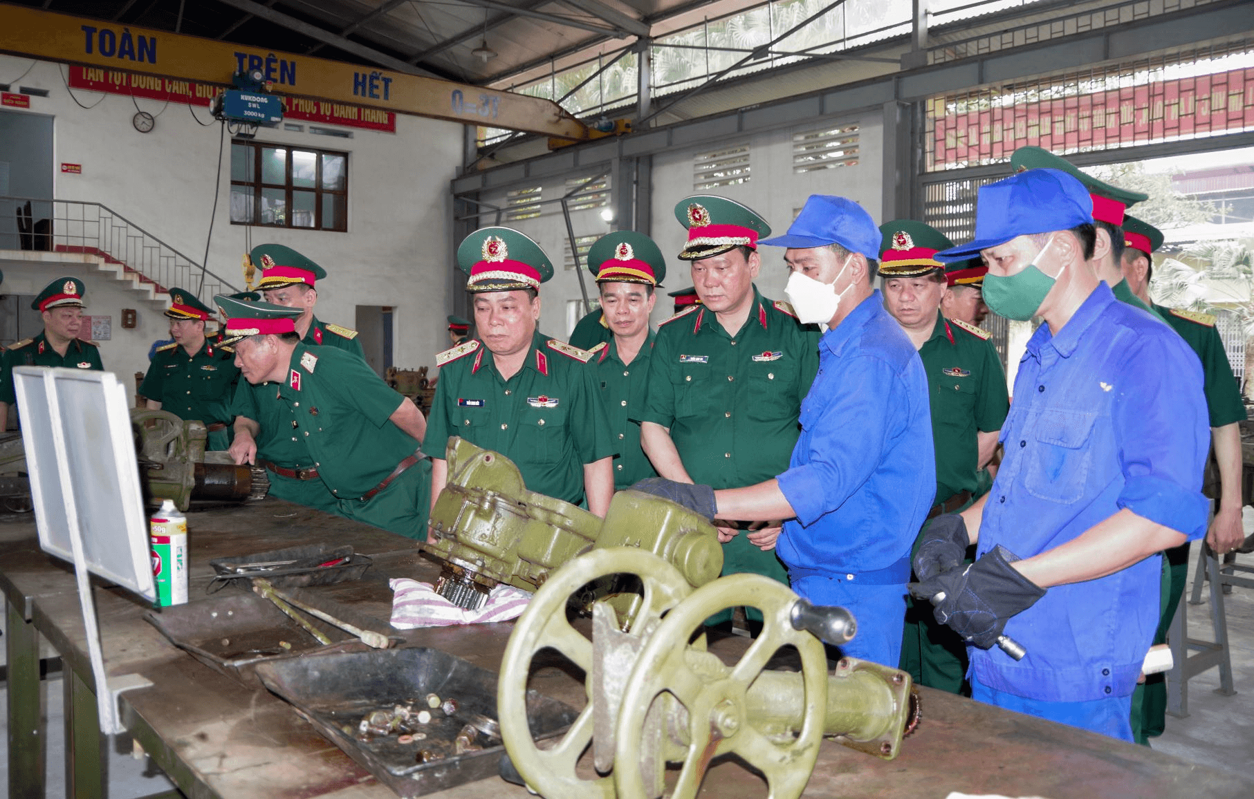 Ngành Kỹ thuật Quân khu 2 duy trì nghiêm nền nếp công tác hậu cần