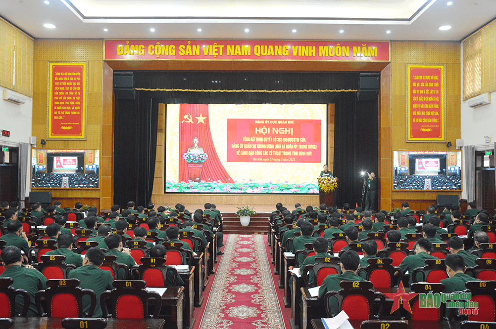 Cục Quân khí tổng kết 15 năm thực hiện Nghị quyết 382