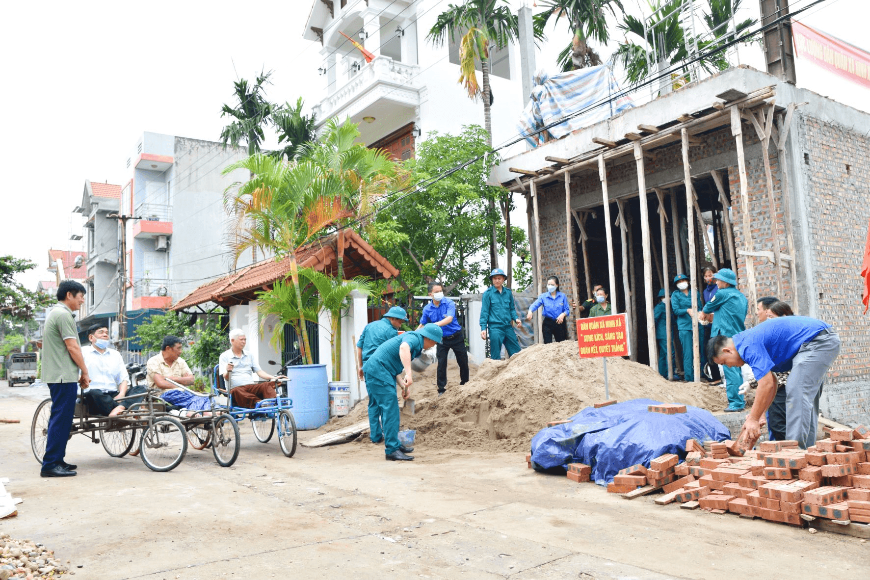 Dấu ấn dân quân Thuận Thành trong công tác dân vận