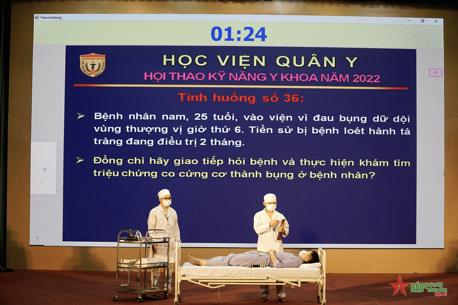 Sôi nổi Hội thao kỹ năng y khoa năm 2022