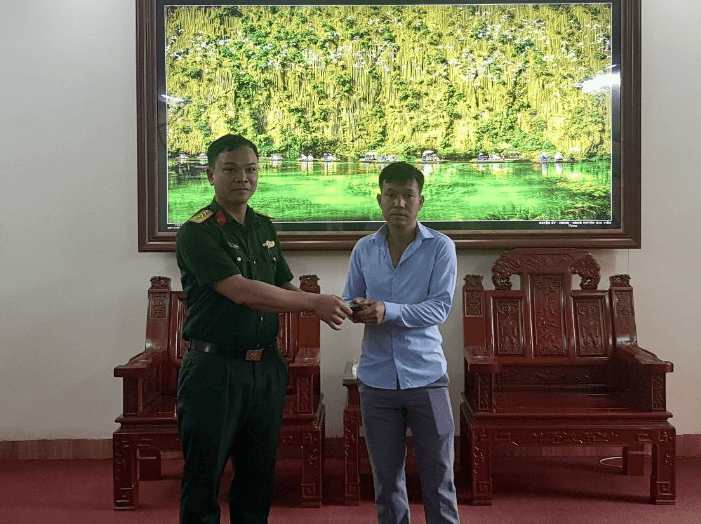 Hành động đẹp của Đại úy QNCN Tô Hồng Thịnh