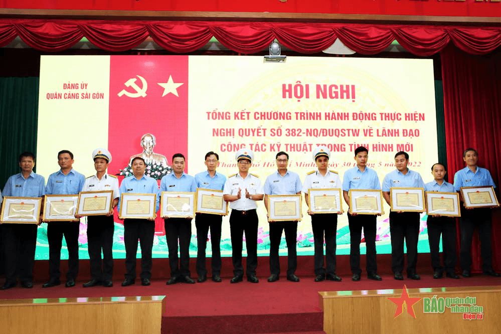 Đảng ủy Quân cảng Sài Gòn lãnh đạo thực hiện tốt công tác kỹ thuật