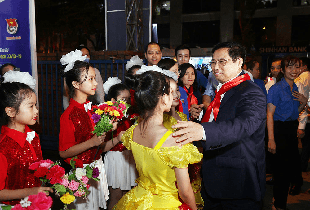 Thủ tướng Chính phủ Phạm Minh Chính dự Lễ phát động Tháng hành động vì trẻ em
