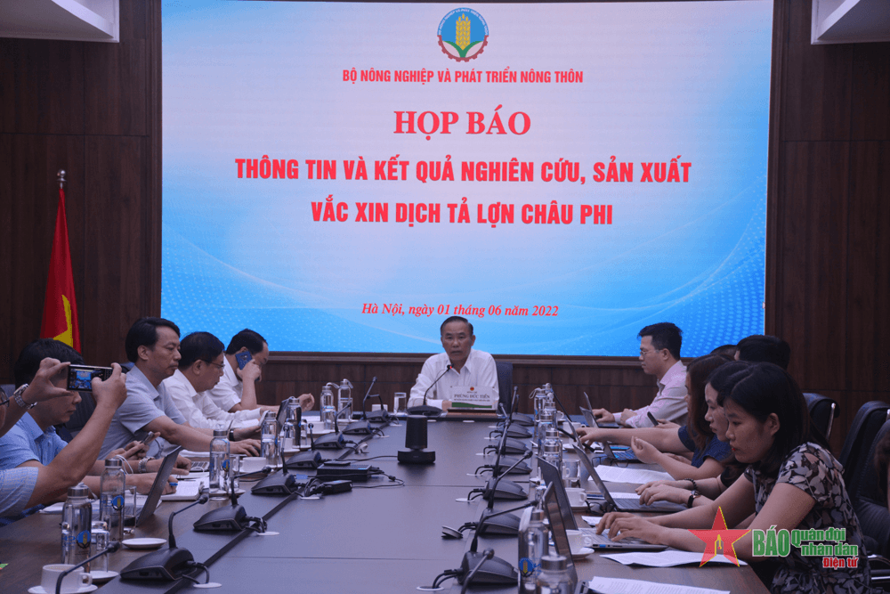 Việt Nam sản xuất thành công vắc xin phòng bệnh tả lợn châu Phi