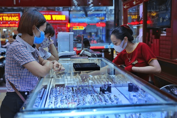 Vàng trong nước đồng loạt tăng giá