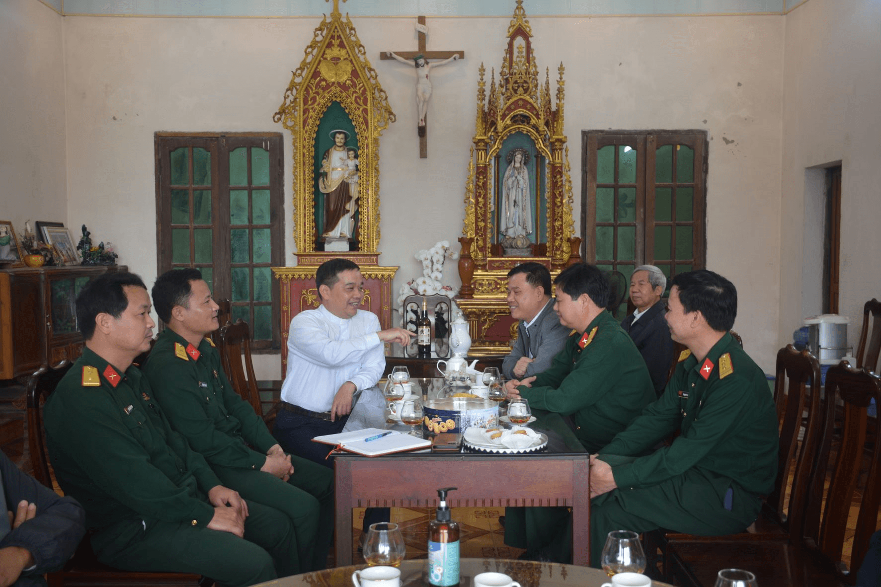 Điểm sáng đoàn kết quân dân vùng công giáo