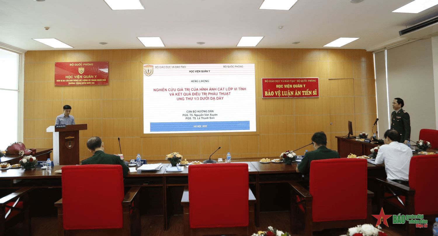 Nghiên cứu sinh người Campuchia bảo vệ thành công luận án tiến sĩ tại Học viện Quân y