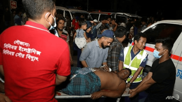 Bangladesh: Cháy kho container, hơn 100 người thương vong