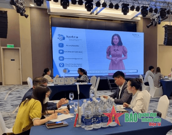 Hơn 40 cuộc giao thương giữa doanh nghiệp Việt Nam-Hàn Quốc