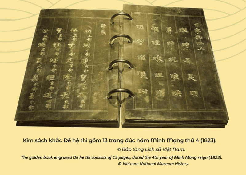 Triển lãm gần 100 tài liệu Châu bản, tư liệu và hình ảnh của vua Minh Mạng