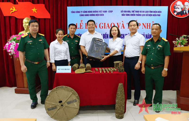 Bảo tàng Chiến thắng lịch sử Điện Biên Phủ tiếp nhận hơn 20 hiện vật