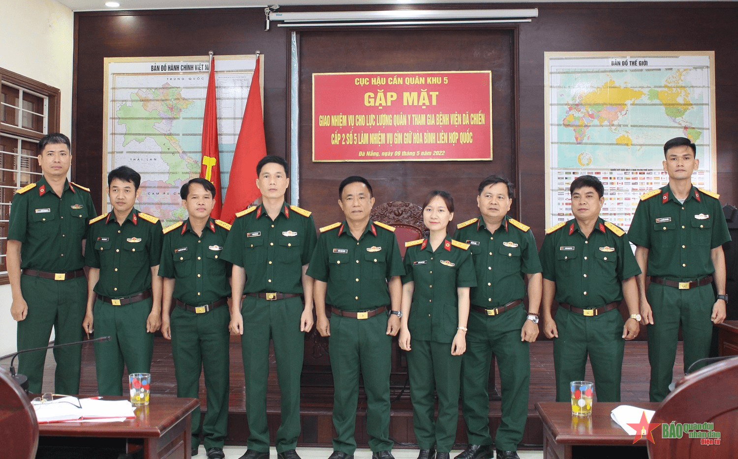 Nữ quân nhân hai lần xung phong làm nhiệm vụ quốc tế