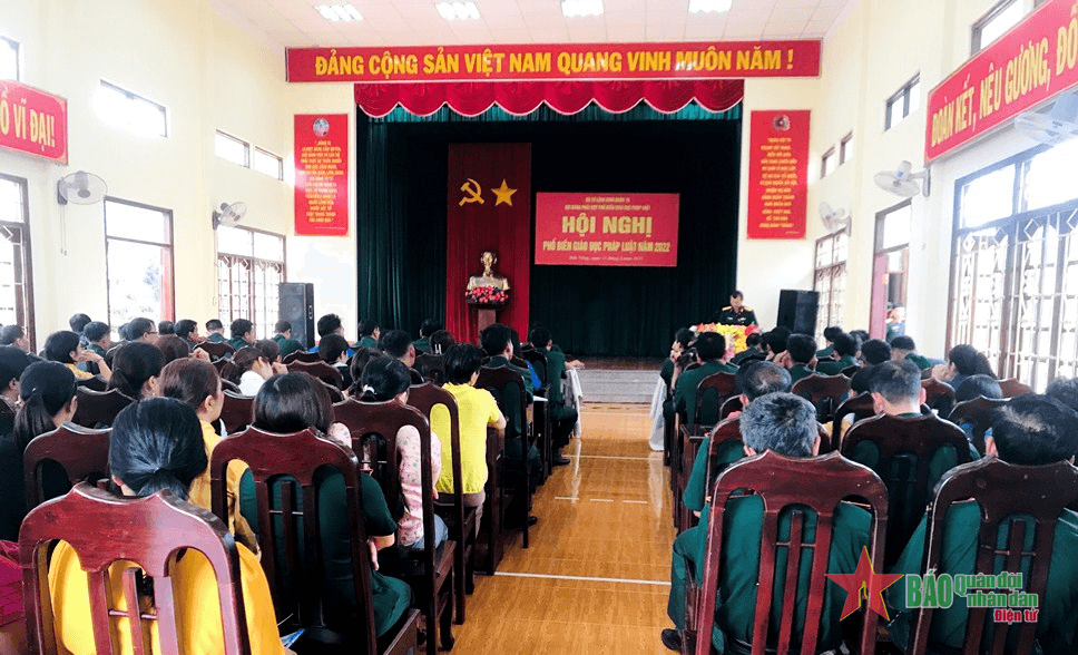 Hội nghị phổ biến giáo dục pháp luật năm 2022