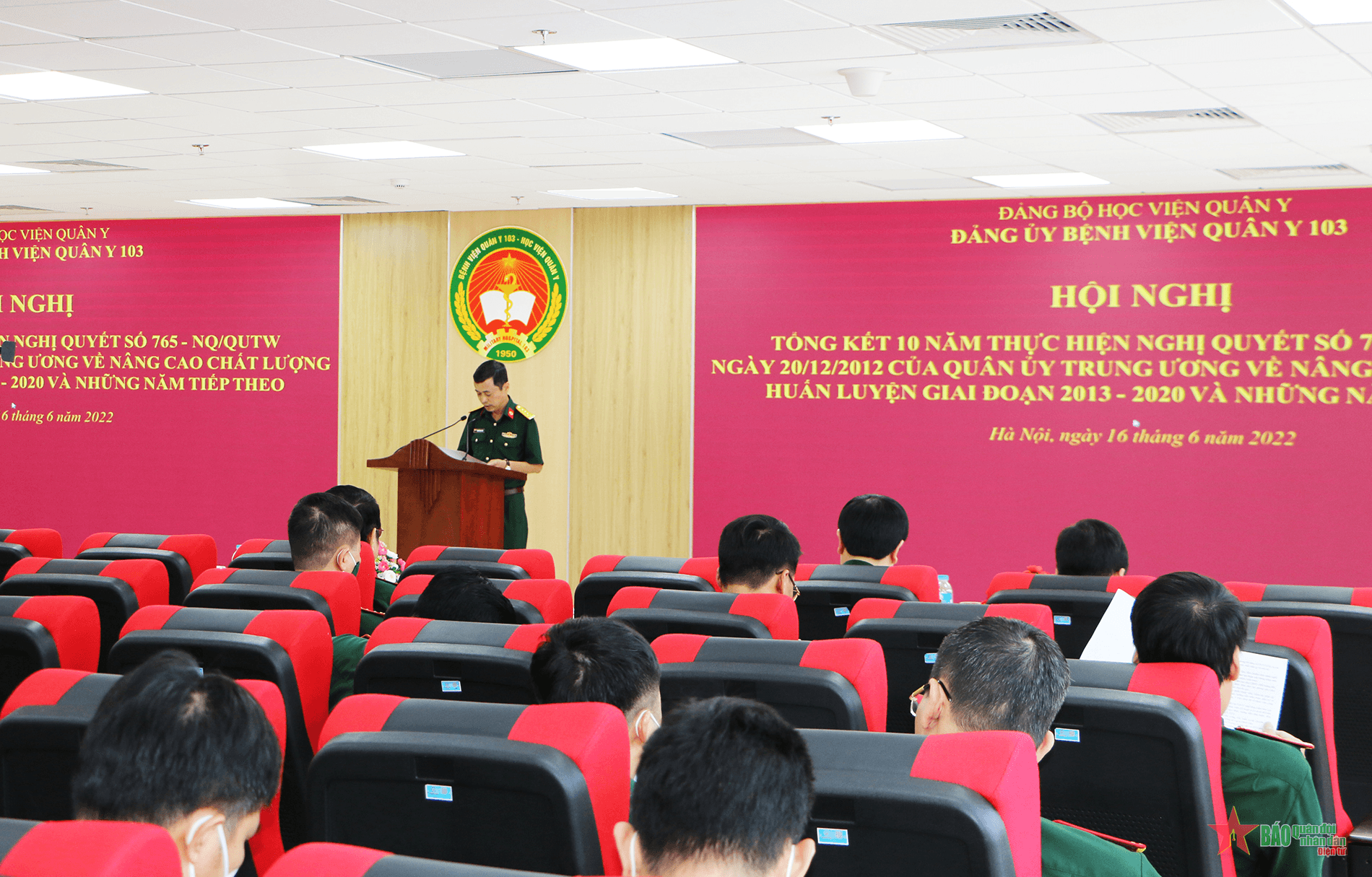Đảng ủy Bệnh viện Quân y 103 tổng kết 10 năm thực hiện Nghị quyết 765