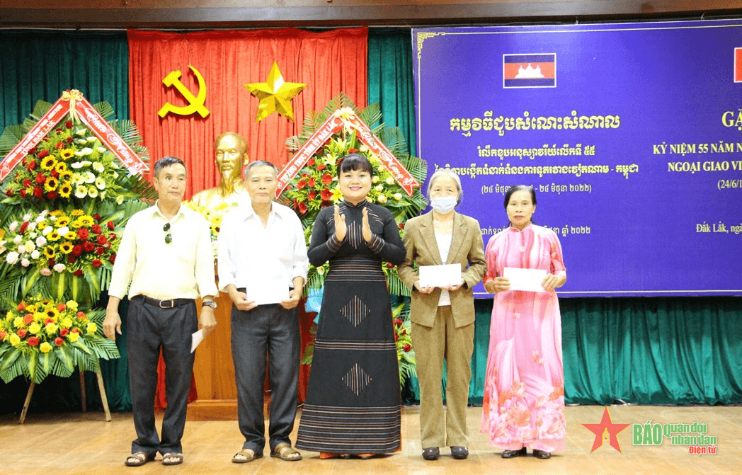Đắk Lắk: Kỷ niệm 55 năm thiết lập quan hệ ngoại giao Việt Nam – Campuchia