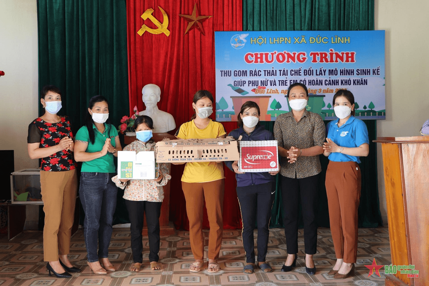 “Ngôi nhà xanh” đồng hành với hoàn cảnh khó khăn