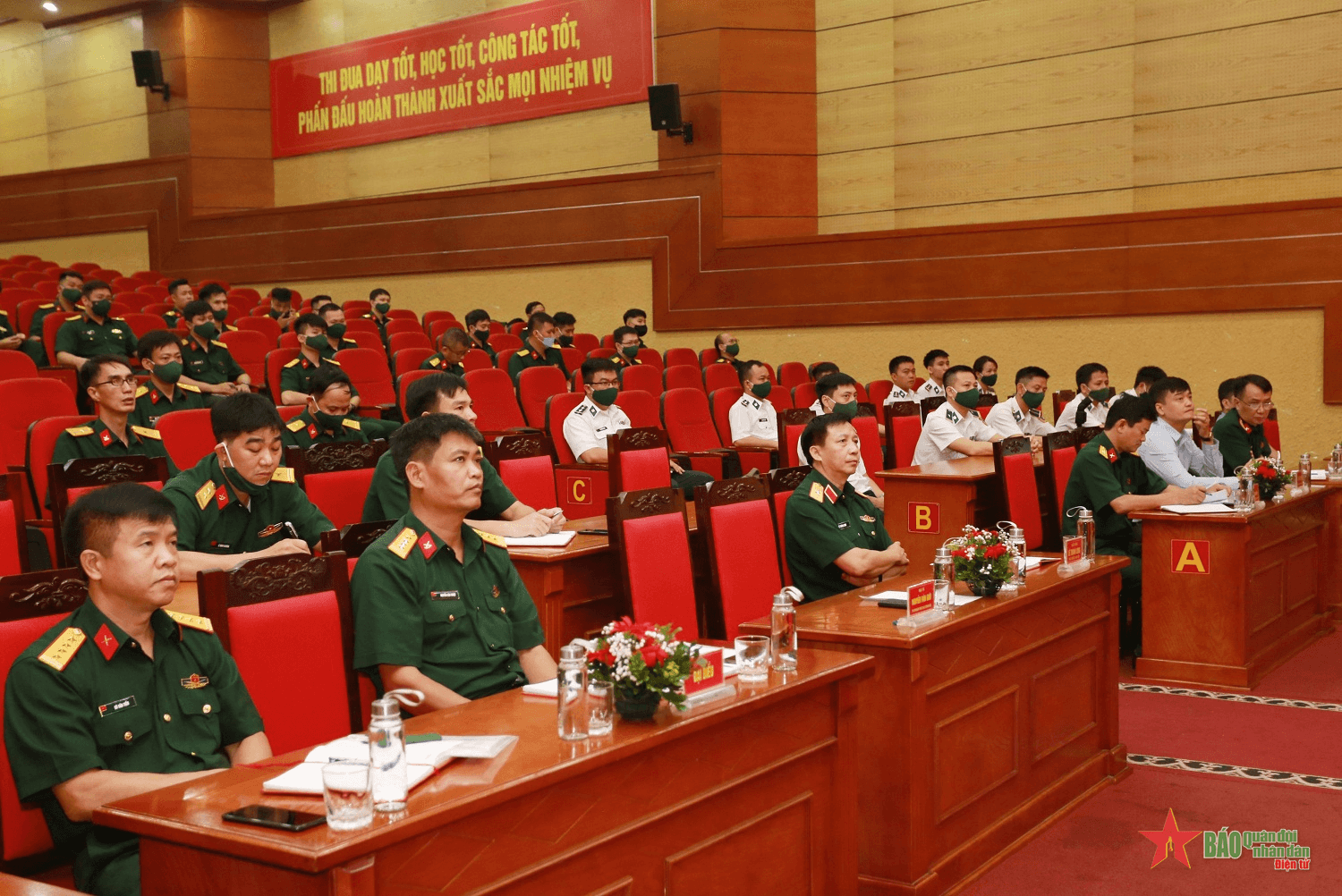 Học viện Hậu cần tập huấn công tác vật tư công tác Đảng, công tác chính trị