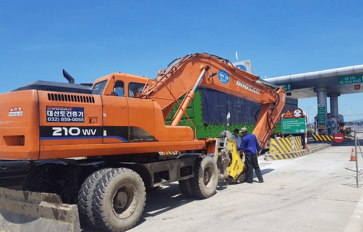 Đến ngày 31-7 sẽ hoàn thành lắp đặt thu phí tự động không dừng tại 4 tuyến cao tốc