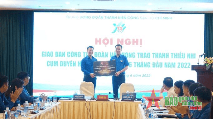 Giao ban công tác Đoàn và phong trào thanh thiếu nhi Cụm Duyên hải Nam Trung bộ