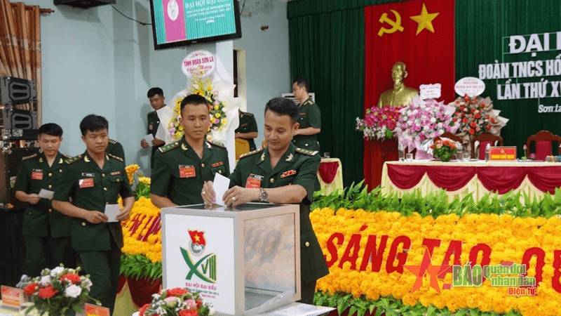 Bộ đội Biên phòng tỉnh Sơn La: Đại hội đại biểu Đoàn thanh niên lần thứ XVIII