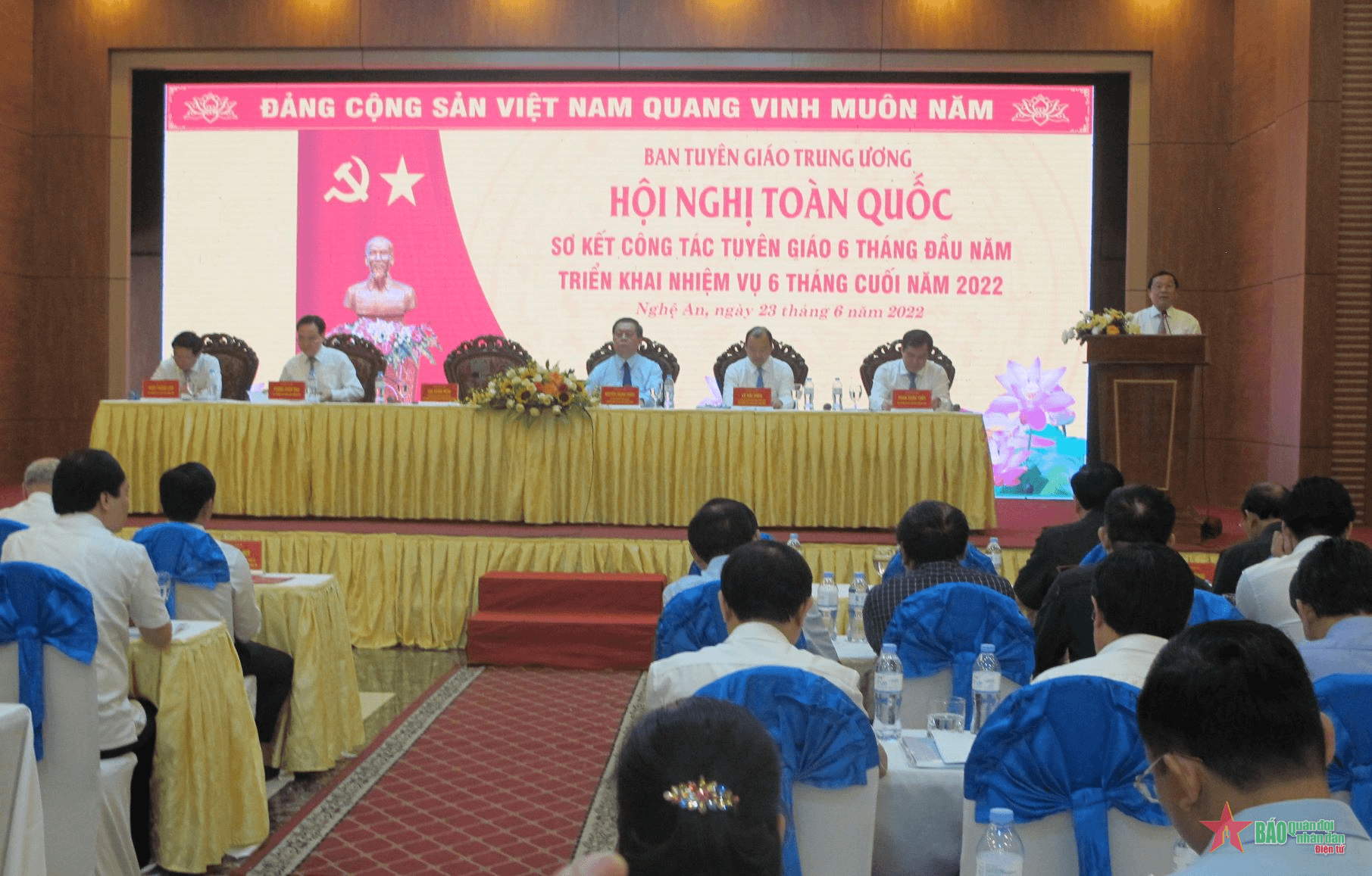 Hội nghị toàn quốc sơ kết công tác tuyên giáo 6 tháng đầu năm, triển khai nhiệm vụ 6 tháng cuối năm 2022
