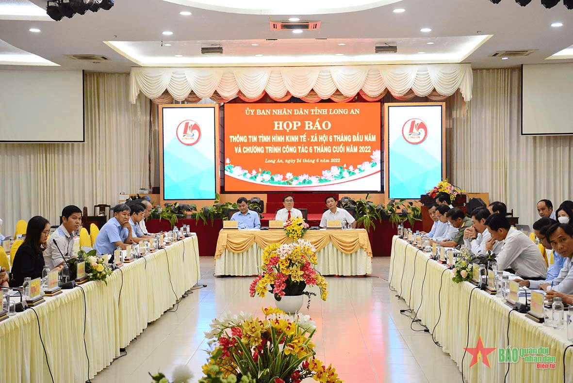 Tốc độ tăng trưởng kinh tế 6 tháng đầu năm 2022 của Long An đạt 5,11%