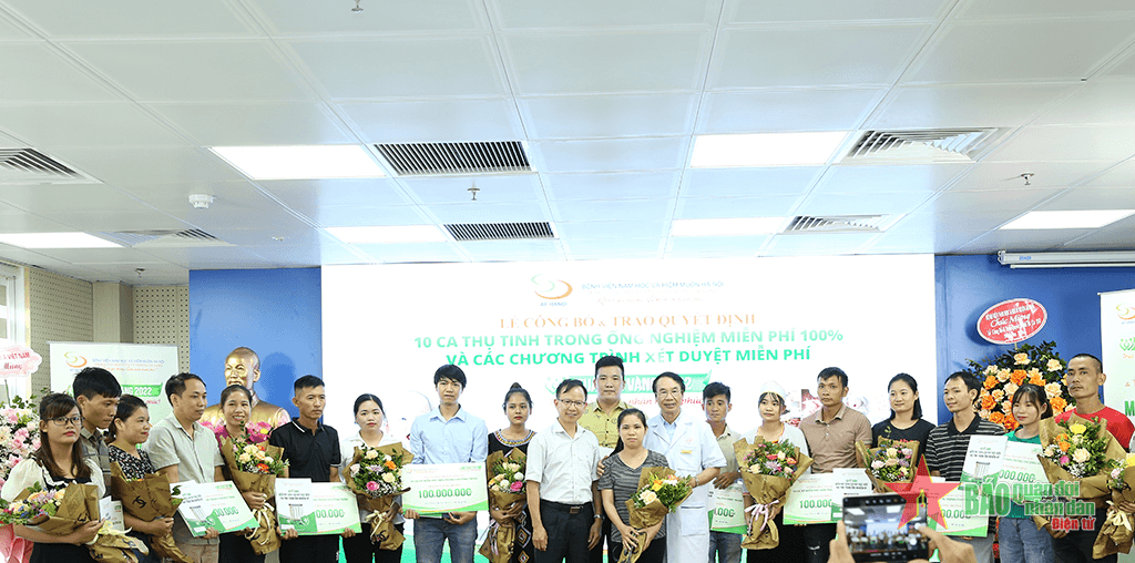 Nơi "ươm mầm" hạnh phúc cho các cặp vợ chồng hiếm muộn