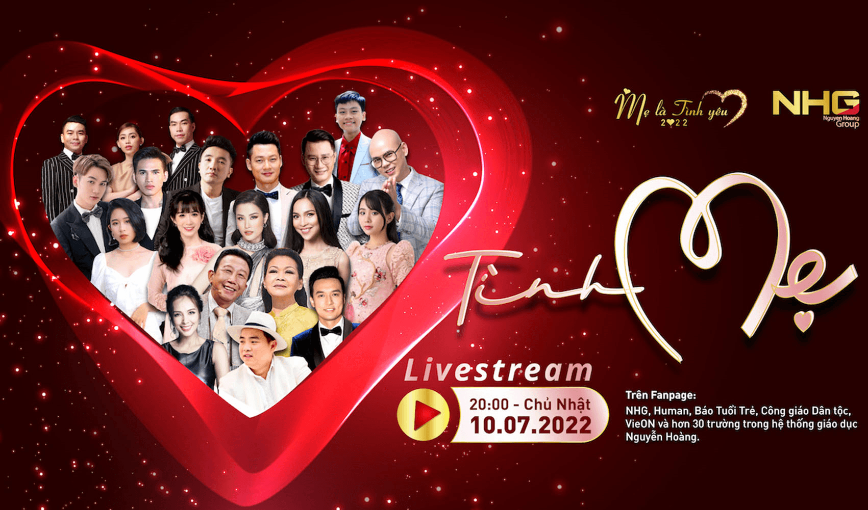 Chương trình nghệ thuật “Mẹ là tình yêu” sẽ phát sóng ngày 10-7