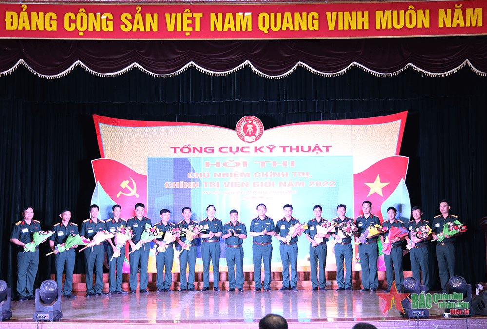 Tổng cục Kỹ thuật khai mạc Hội thi “Chủ nhiệm chính trị, chính trị viên giỏi” năm 2022