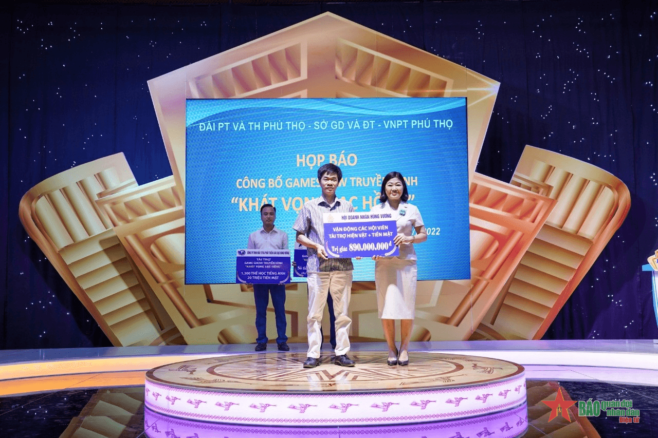 Phú Thọ ra mắt gameshow "Khát vọng Lạc Hồng"