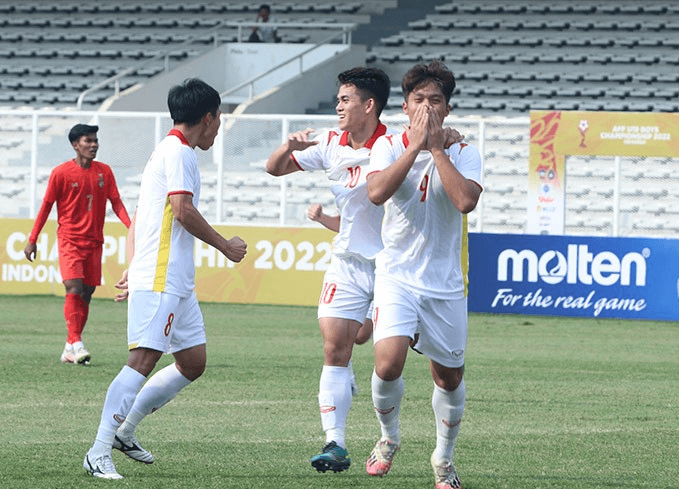 Kết quả giải U19 Đông Nam Á: U19 Việt Nam thắng U19 Myanmar 3-1