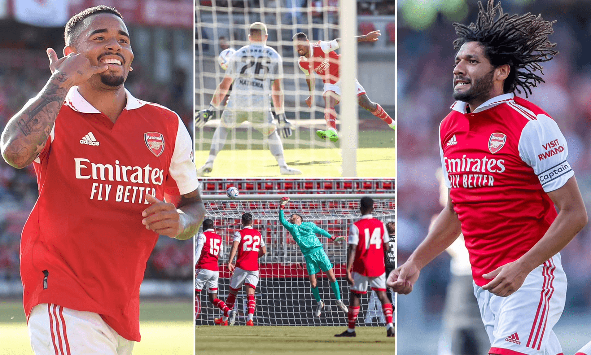 Arsenal thắng trận du đấu đầu tiên tại hè 2022