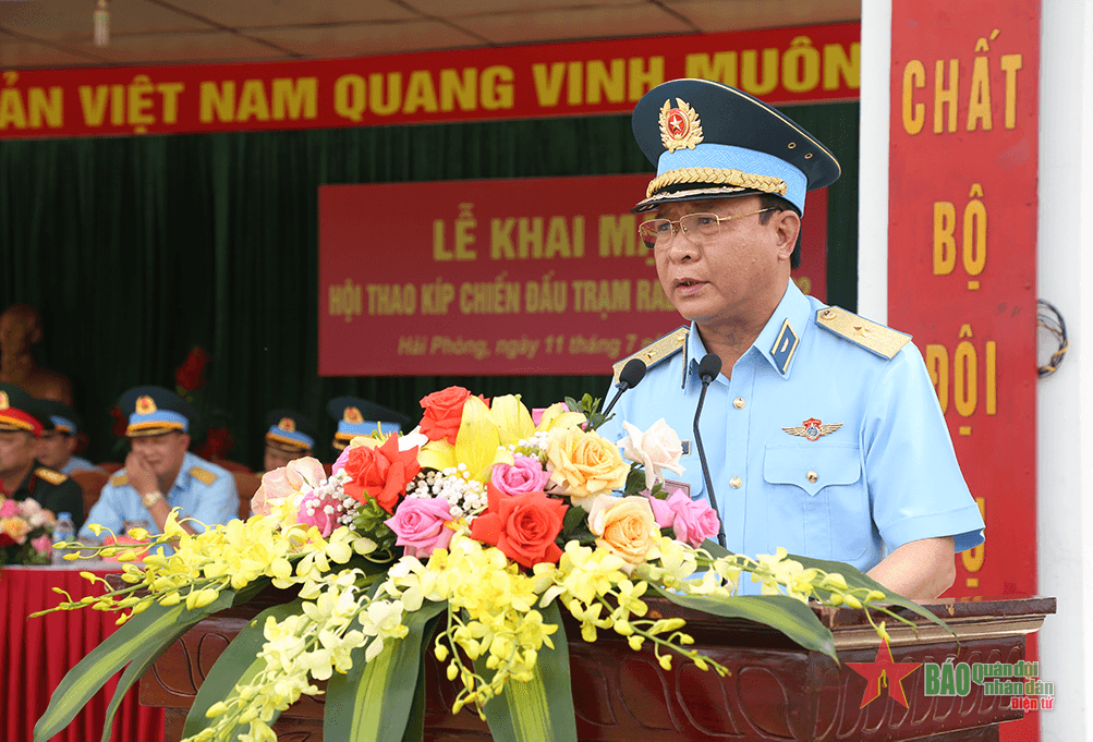 Quân chủng Phòng không - Không quân khai mạc hội thao kíp chiến đấu trạm radar năm 2022