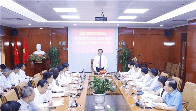 Xây dựng Học viện Báo chí và Tuyên truyền trở thành cơ sở nghiên cứu, đào tạo mẫu mực