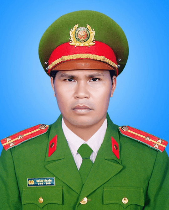 Truy thăng quân hàm đại úy đối với đồng chí Hoàng Văn Yên