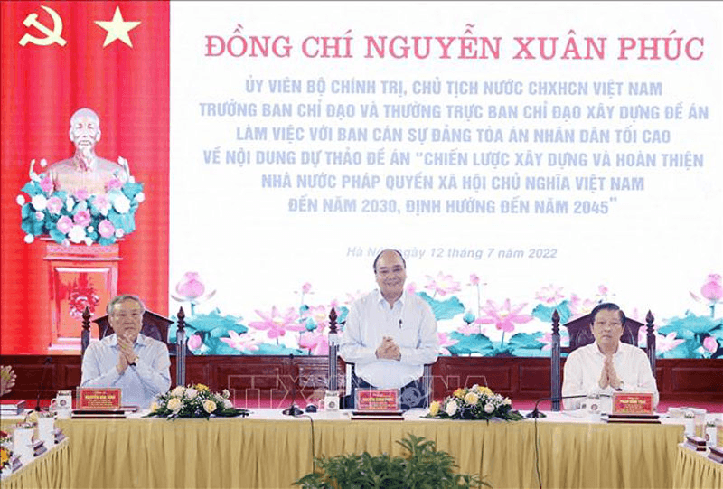 Xây dựng tòa án và nền tư pháp tiên tiến, hiện đại, vì nhân dân phục vụ