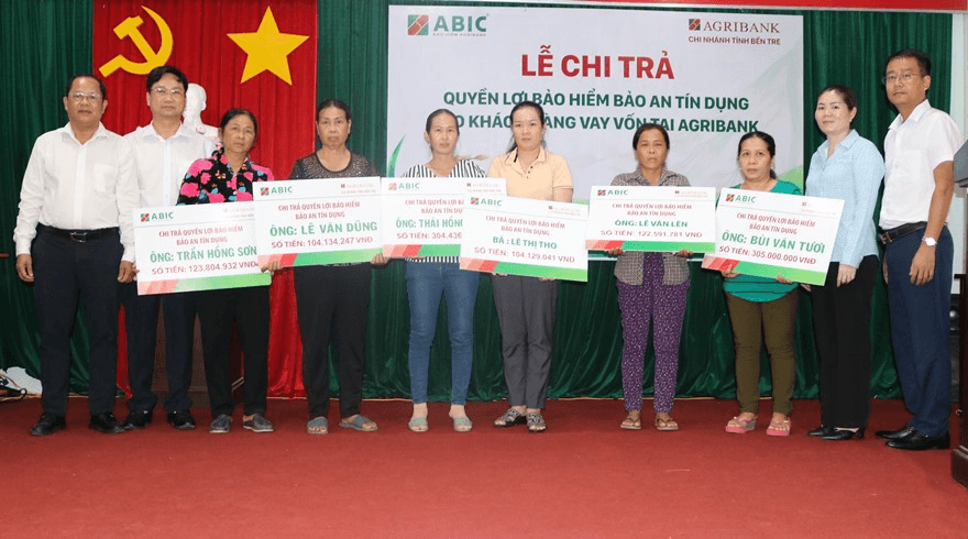 Bảo hiểm Agribank chi trả hơn 1 tỷ đồng quyền lợi bảo hiểm bảo an tín dụng tại Bến Tre