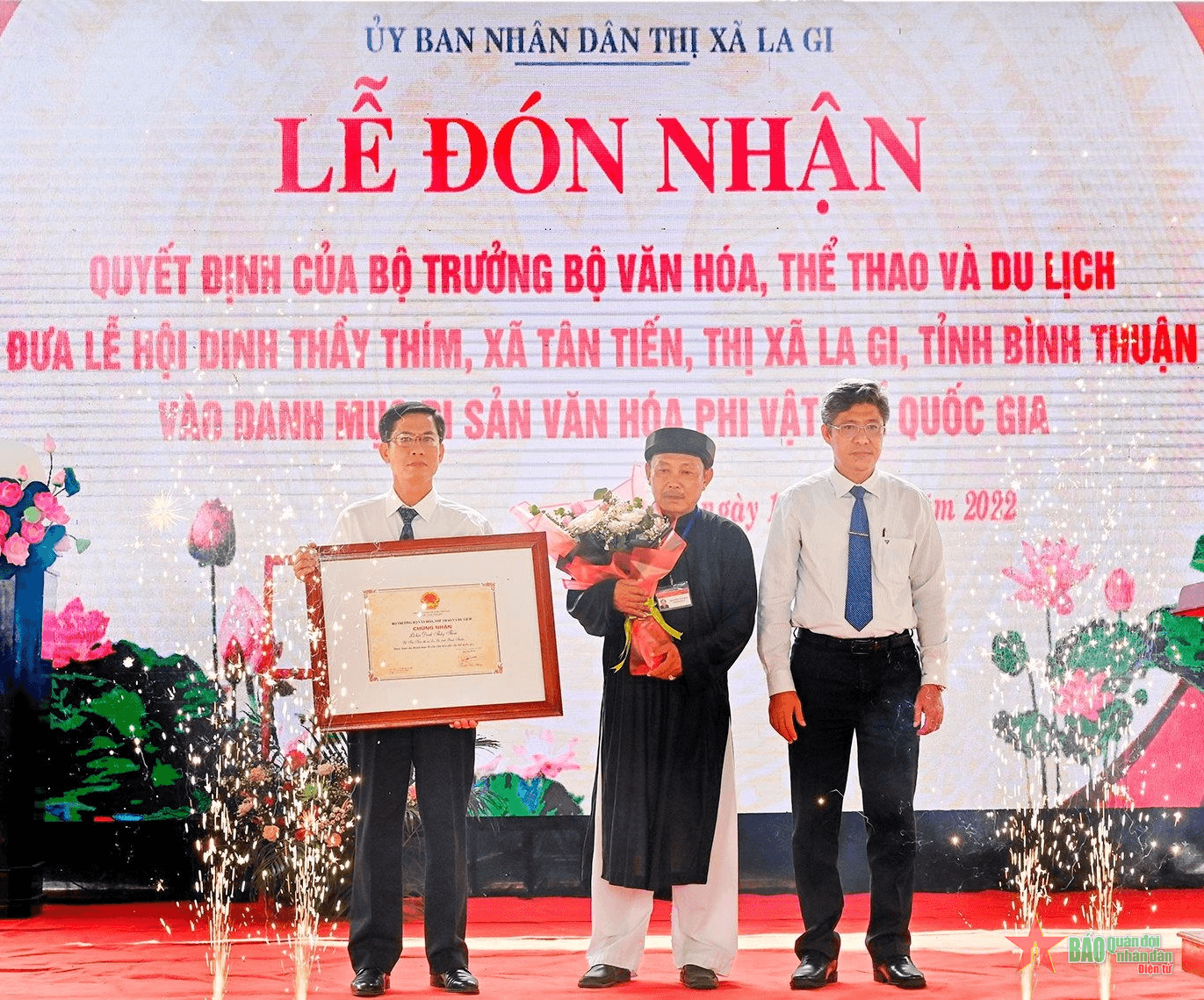 Lễ hội dinh Thầy Thím trở thành di sản văn hóa phi vật thể quốc gia