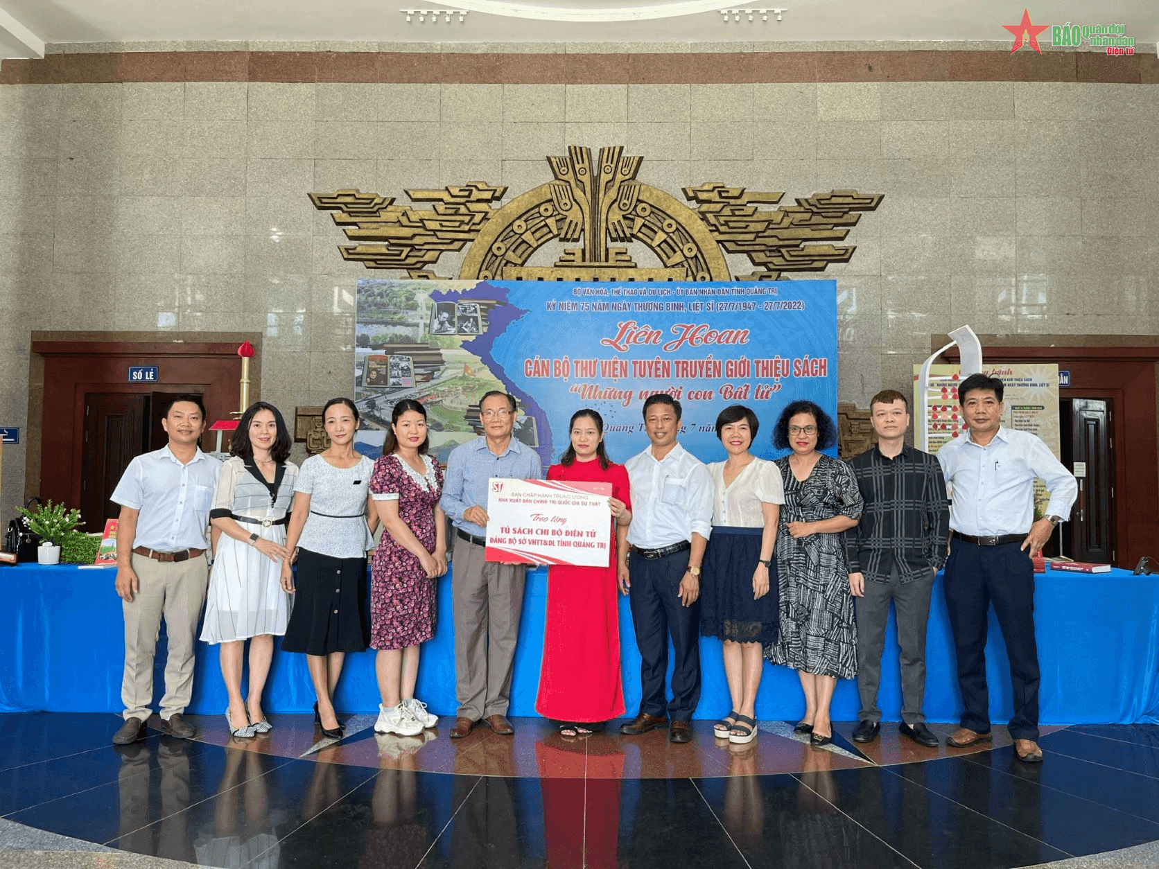 Liên hoan Cán bộ thư viện tuyên truyền giới thiệu sách năm 2022